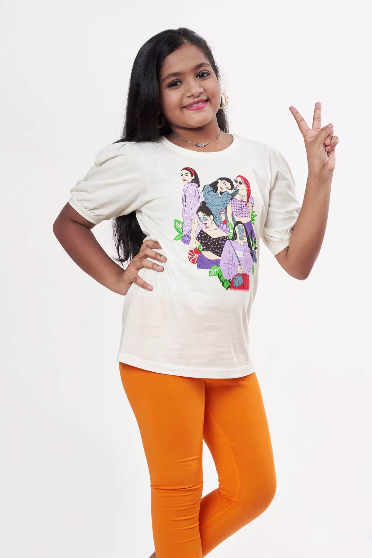 Girl model photoshoot for Bumblebees brand – fashion content by Adzo Studio