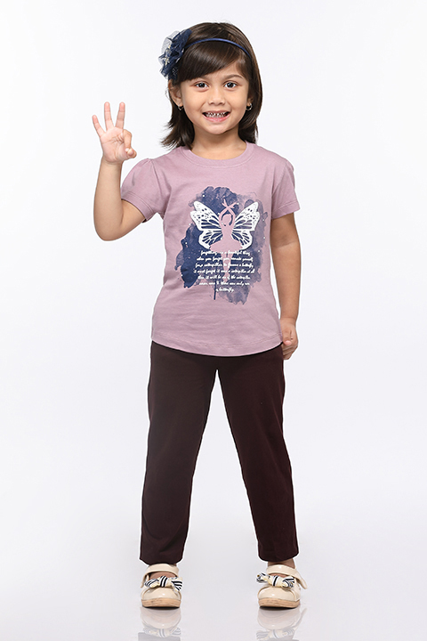 Young girl model styled in Selvas outfit by Adzo Studio