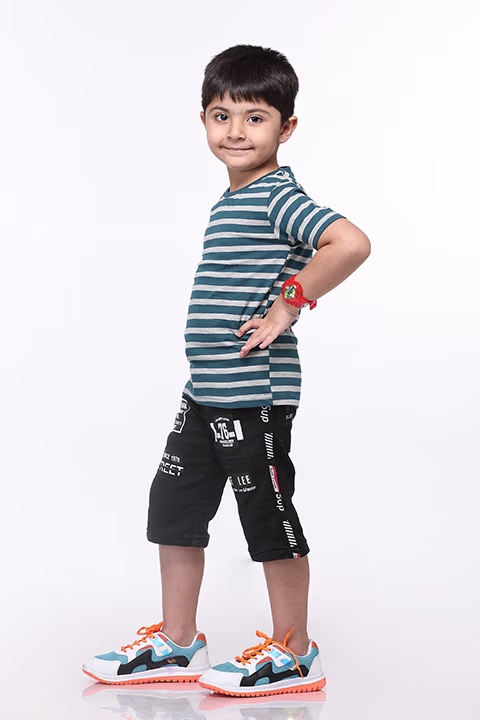 Boy kidswear fashion image for Selvas by Adzo Studio